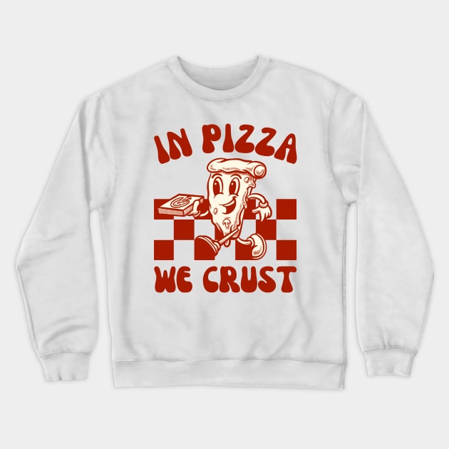 National Pizza Day 2024, Pizza Lover, Pizza Holic Crewneck Sweatshirt by WaBastian